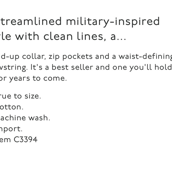 Madewell Fleet jacket in Olive Green size medium - Picture 7 of 7